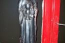Figura św. Barbary w węglu