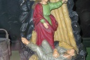 Wizerunek św. Barbary – w chodniku kopalnianym